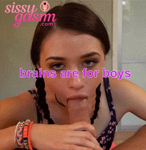 Brains are for boys