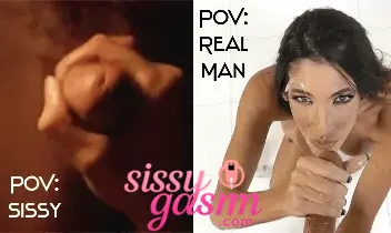 POV sissy vs real man