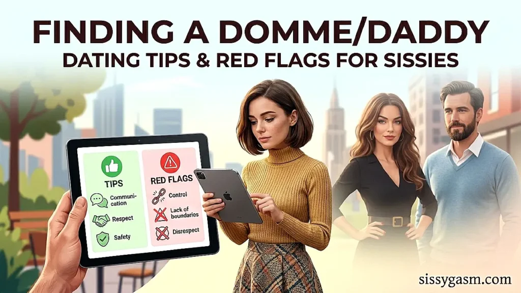 Finding a Domme/Daddy: Dating Tips and Red Flags for Sissies