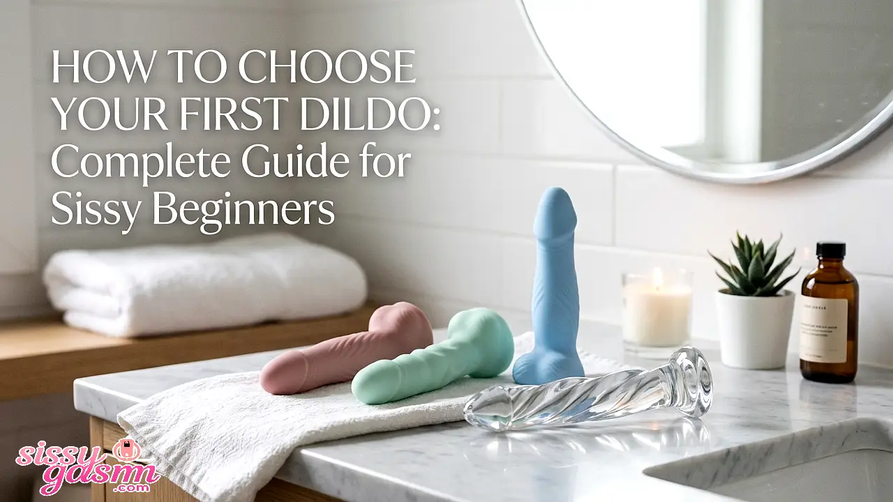 How to Choose Your First Dildo: Complete Guide for Sissy Beginners